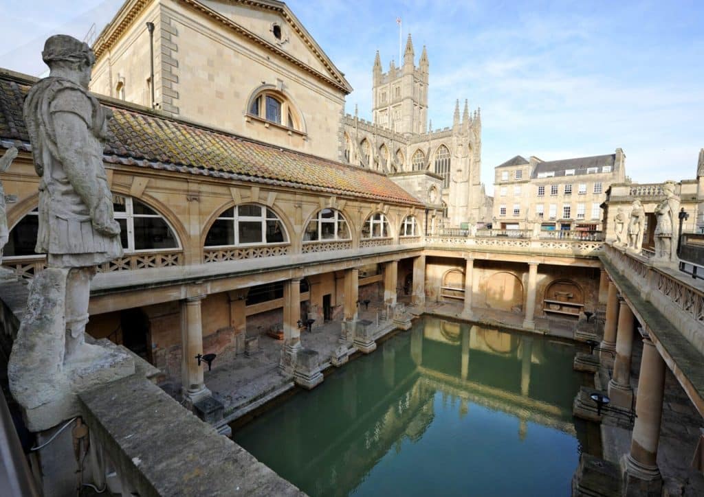 Visit The Roman Baths The Roman Baths are part of our UK Sightseeing Itinerary on your all inclusive vacation