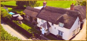 Well Cottage aerial