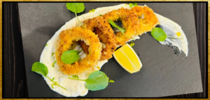 Laura’s Lemon Pepper Calamari