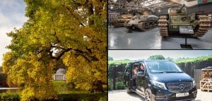 Collage for new itineraries WWII English Gardens Sightseeing Itinerary #2