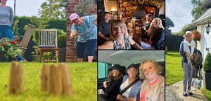 collage of English Cottage Vacation guests