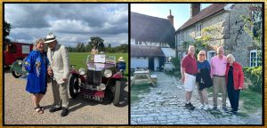 collage showing English Cottage Vacation guests on excursions