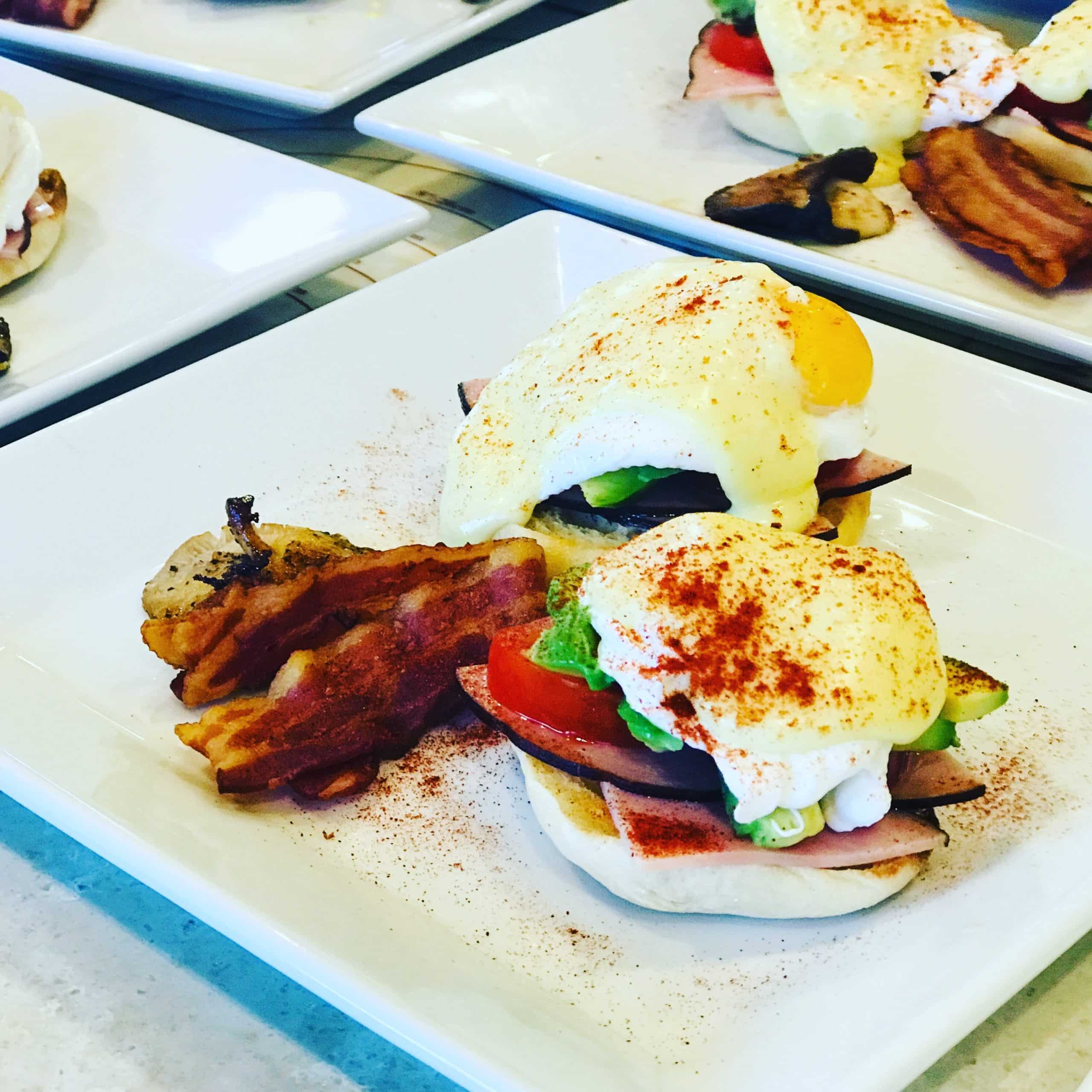 Delicious food on offer at english cottage vacation