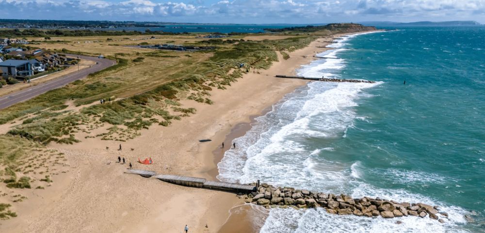aerial-photo-of-Southbourne-Beach-in-Dorset-resize