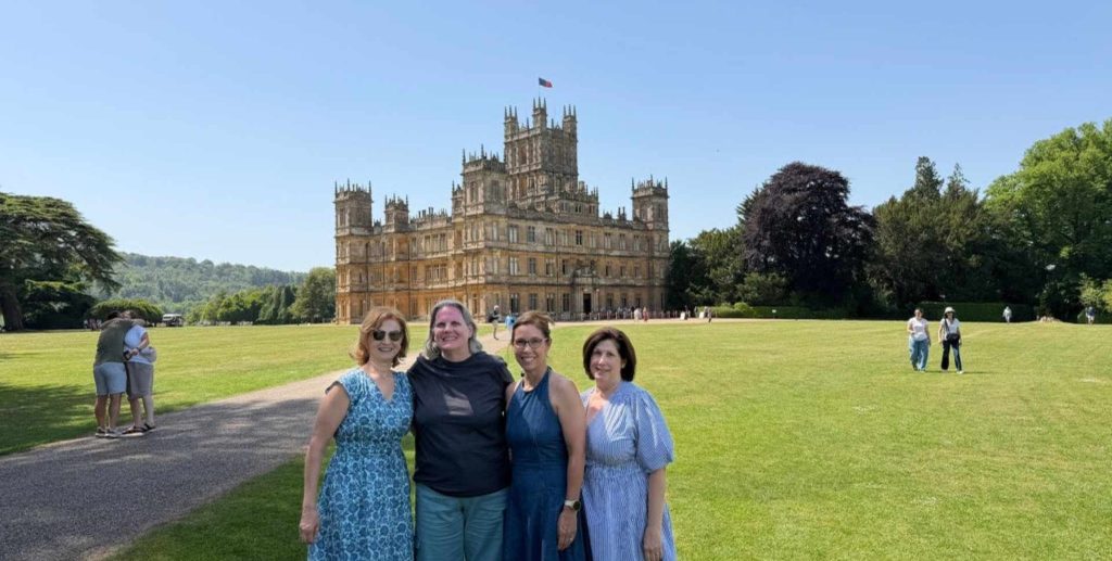photo of English Cottage Vacation guests at Highclere Castle